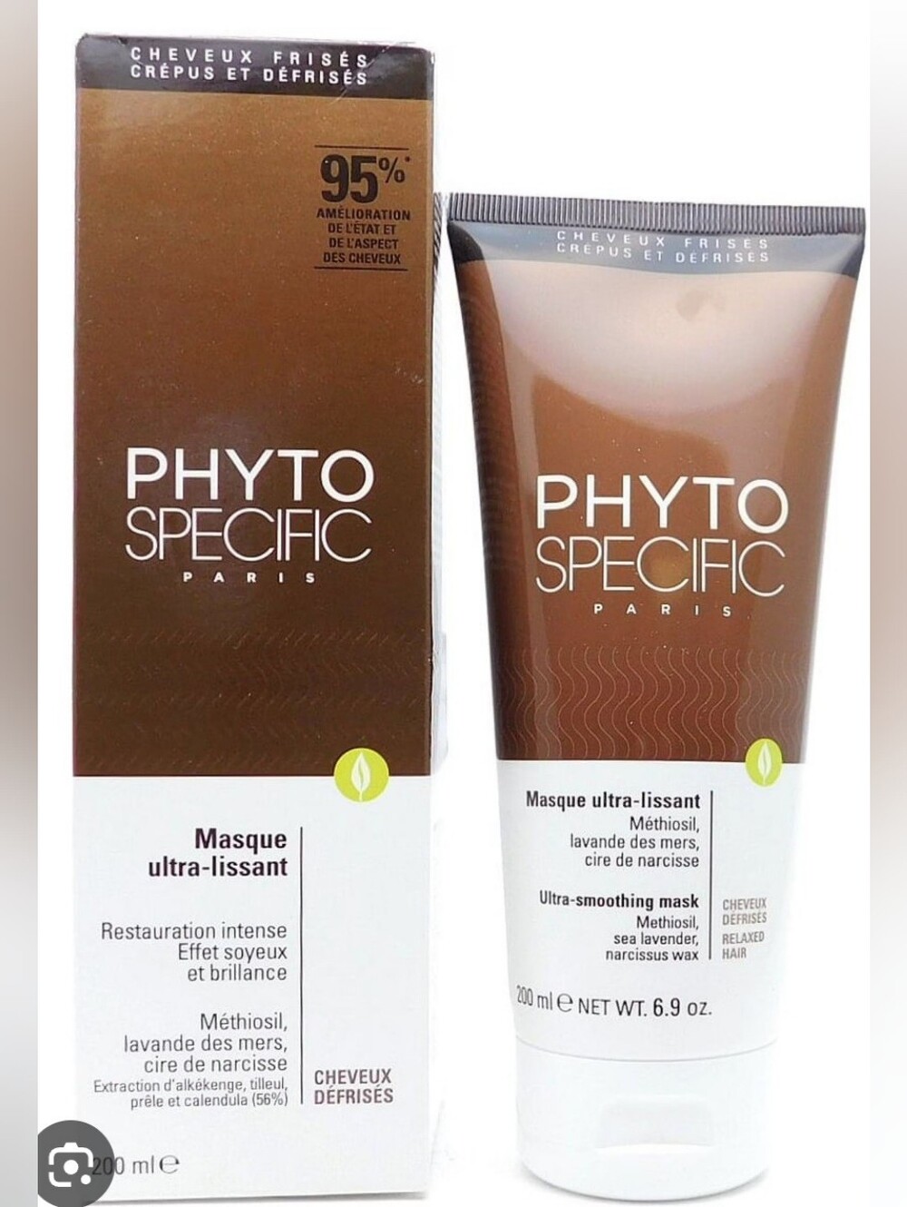 PHYTO SPECIFIC Ultra-Smoothing Hair Mask – Brown